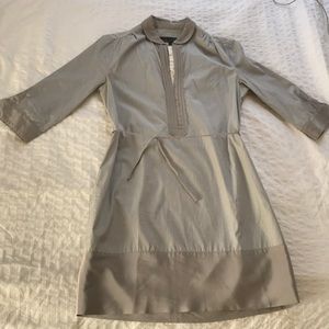 Rag and Bone striped silk shirt dress